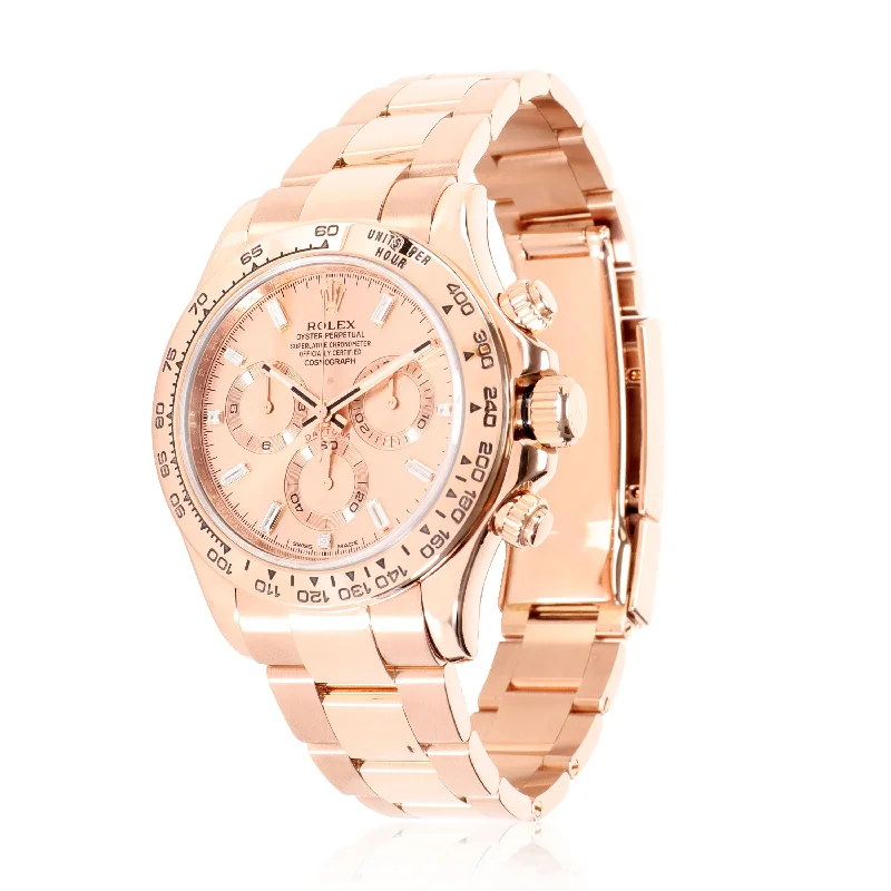 Rolex Daytona 116505 Mens Watch in 18kt Rose Gold