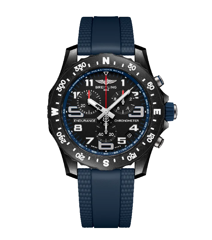 Breitling Endurance Pro 44 Watch with Navy Blue Strap