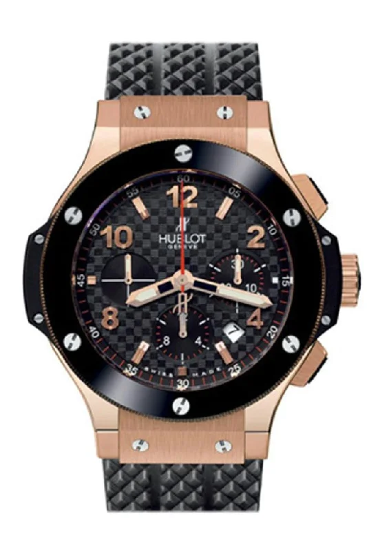 Hublot Big Bang Rose Gold Black Magic Black Carbonfiber Men's Watch 301.PB.131.RX