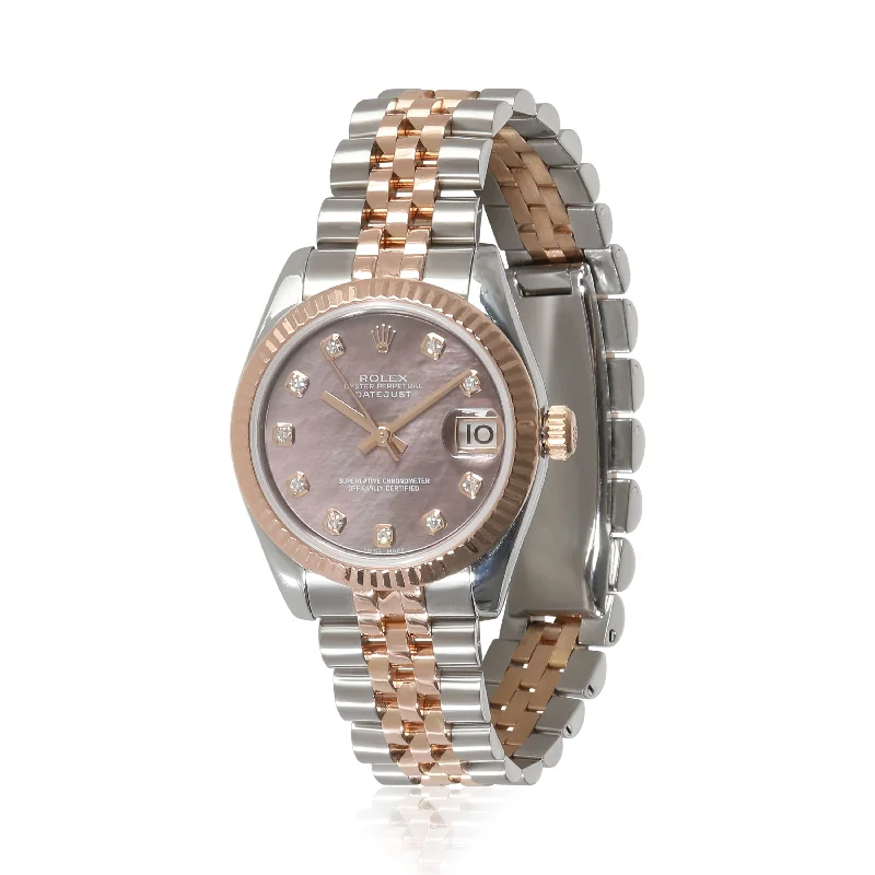 Datejust 178271 Unisex Watch in 18kt Stainless Steel/Rose Gold