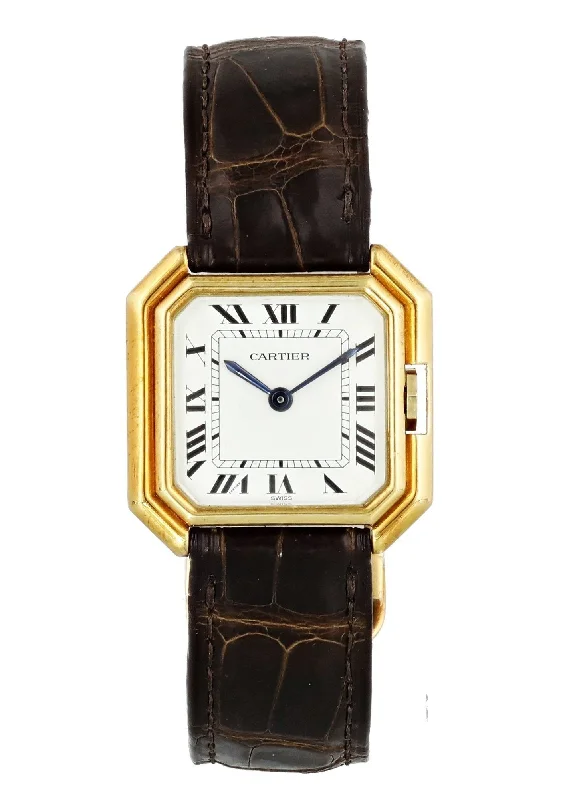 Cartier Paris 18k Yellow Gold Vintage Ladies Watch