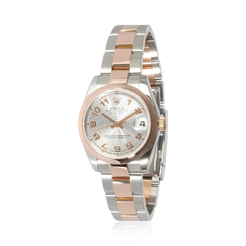 Datejust 178241 Unisex Watch in 18kt Stainless Steel/Rose Gold