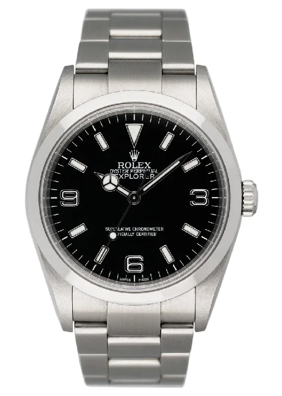 Rolex Oyster Perpetual Explorer 114270 Stainless Steel Mens Watch