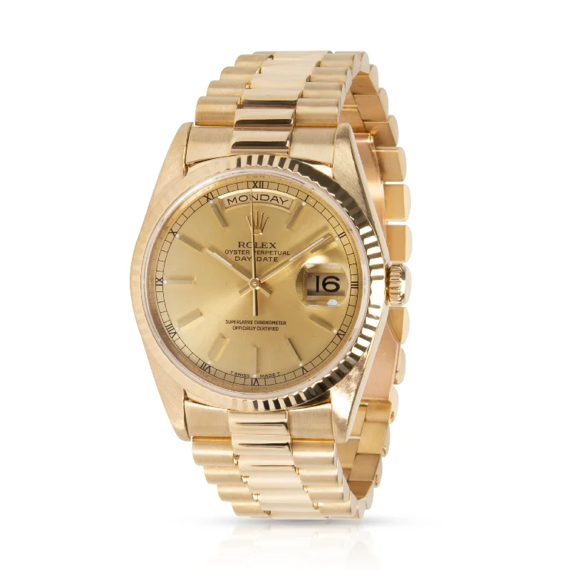 Rolex Day-Date President 18238 Mens Watch in 18kt Yellow Gold