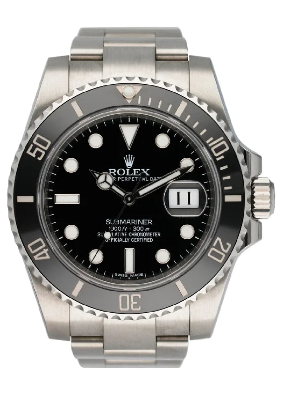 Rolex Submariner Date 116610LN Black Dial Mens Watch Box Papers