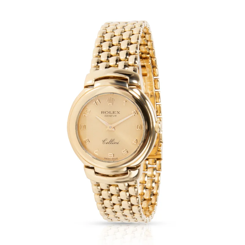 Rolex Cellini 6621/8 Womens Watch in 18kt Yellow Gold