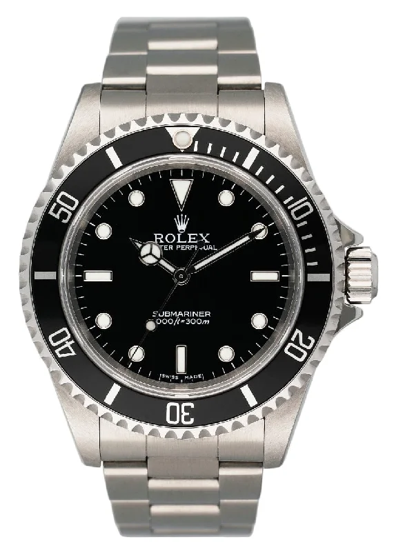 Rolex Submariner 14060M No Date Mens Watch Papers