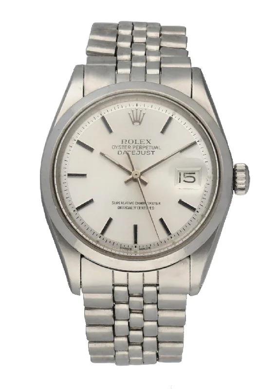 Rolex Oyster Perpetual Datejust 1601-0 Men's Watch