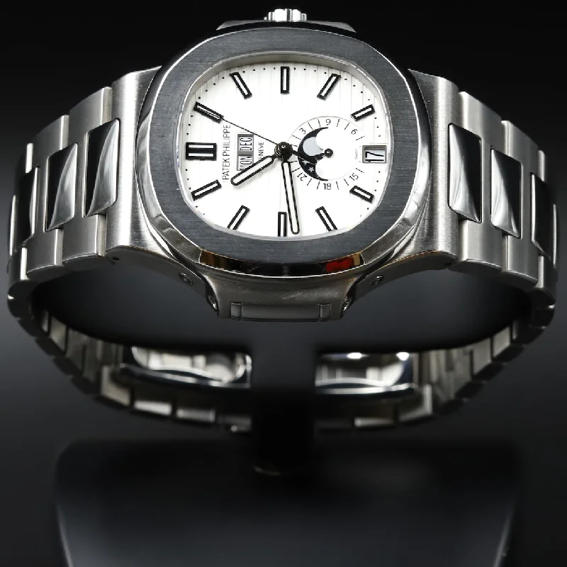 Patek Philippe<br>5726/1A Nautilus Annual Calendar White Dial