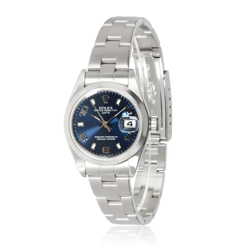 Rolex Date 79160 Womens Watch in  Stainless Steel