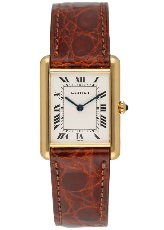 Cartier Tank Louis 8810 18K Yellow Gold Ladies Watch