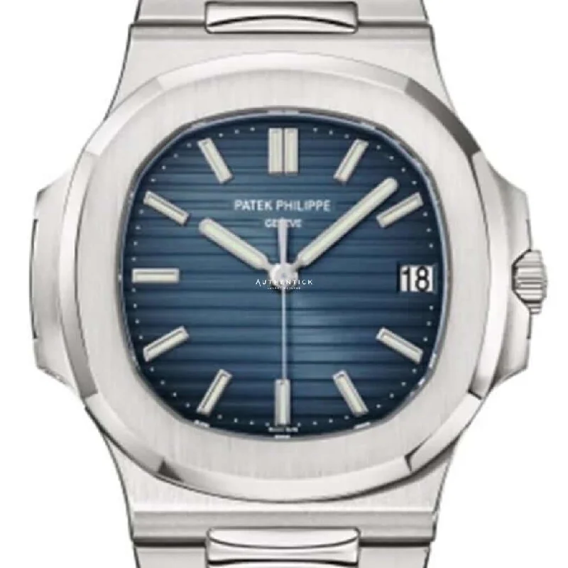 PATEK PHILIPPE NAUTILUS STAINLESS STEEL BLUE DIAL 5711/1A-010