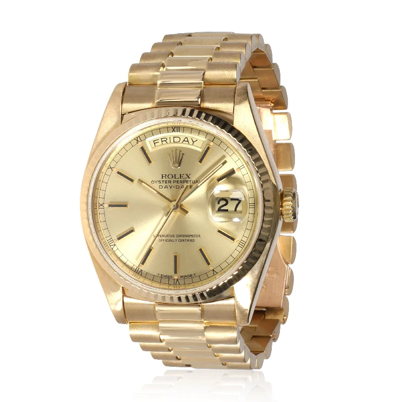 Rolex Day-Date 18038 Mens Watch in 18kt Yellow Gold