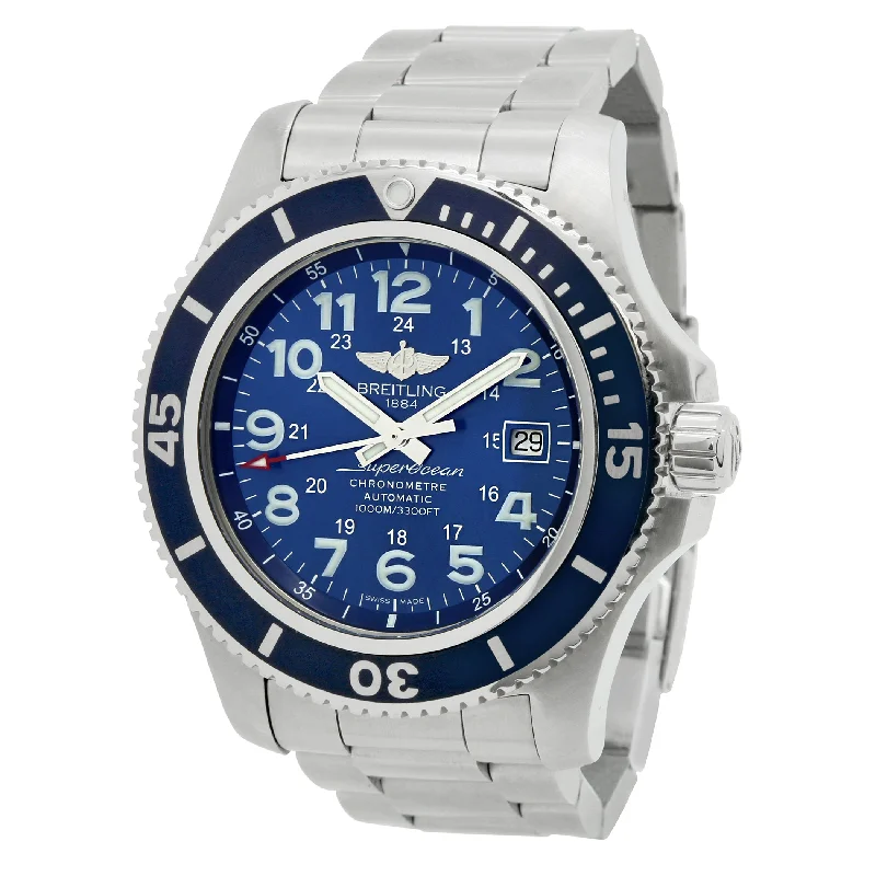 Breitling Superocean II 44 A17392 Blue Dial Automatic Men's Watch