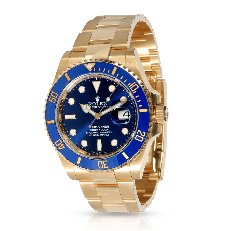 Rolex Submariner 126618LB Mens Watch in 18kt Yellow Gold