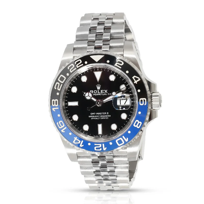 Rolex GMT Master II 126710BLNR Mens Watch in  Stainless Steel