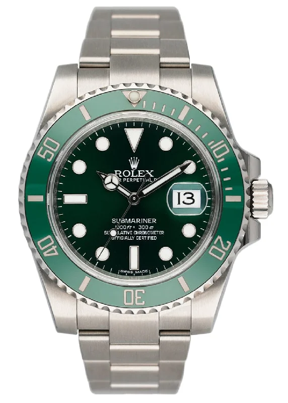 Rolex Submariner Date "Hulk" 116610LV Mens Watch Box Papers