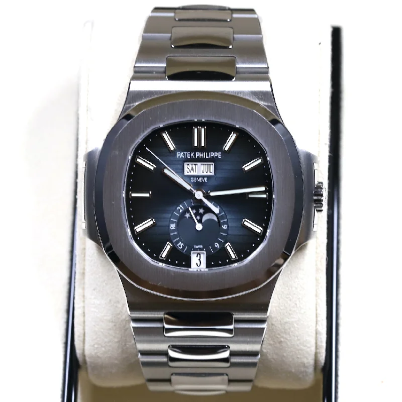 Patek Philippe<br>5726/1A Nautilus Annual Calendar Blue Dial