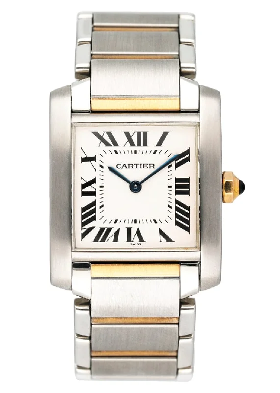 Cartier Tank Francaise W51006Q4 Two-Tone Midsize Ladies Watch