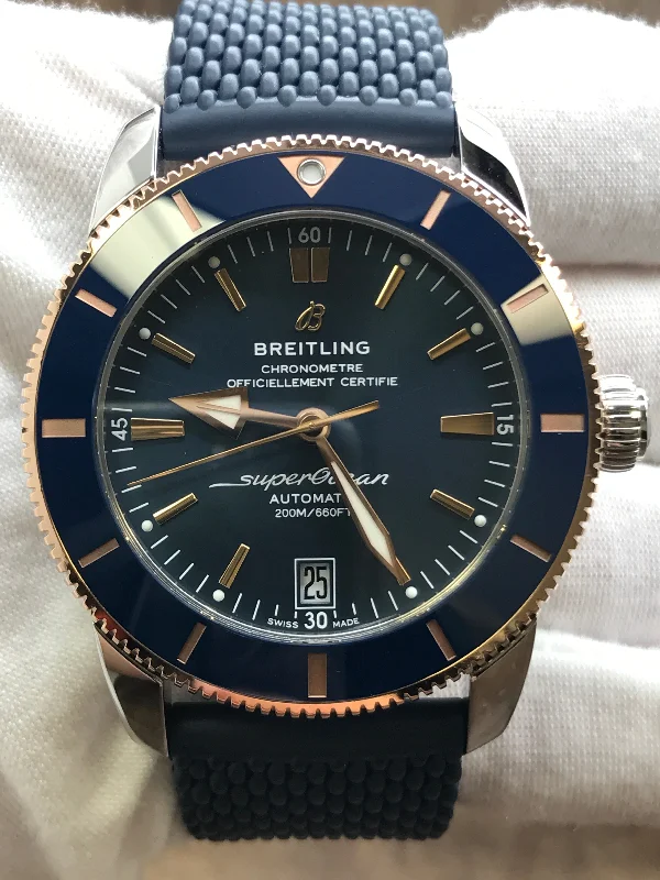 Breitling SUPEROCEAN HERITAGE B20  UB2010161C1S1 Blue Dial Automatic Men's Watch