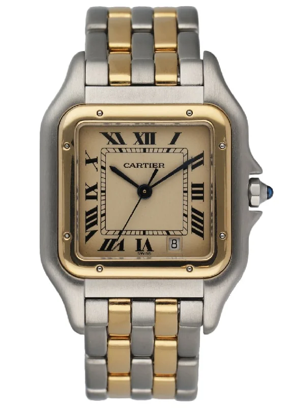 Cartier Panthere 187949C Two Row Midsize Ladies Watch