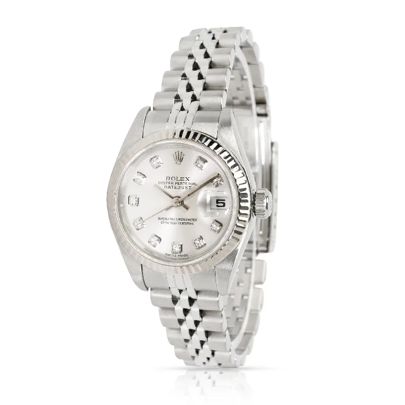 Rolex Datejust 79174 Womens Watch in 18kt Stainless Steel/White Gold