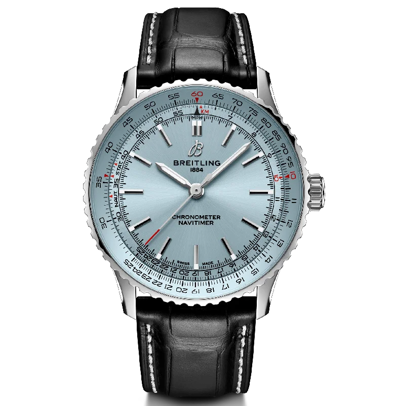 Breitling Navitimer Automatic 41 Watch with Ice Blue Dial