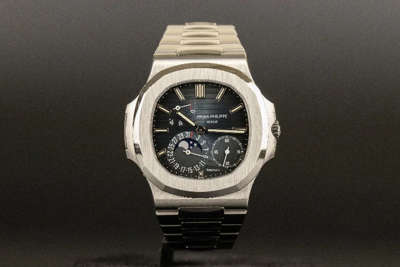 Patek Philippe<br>5712/1A Nautilus Date Moon Phases Tiffany and Co.