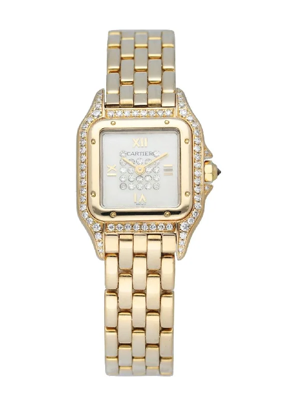 Cartier Panthere 8057915 18k Yellow Gold & Diamonds Ladies watch.