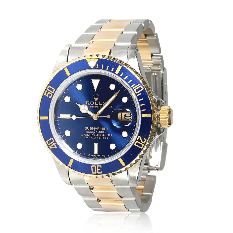 Rolex Submariner 16803 Mens Watch in 18kt Stainless Steel/Yellow Gold