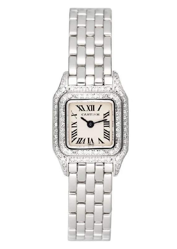 Cartier Panthere Mini WF3210F3 Diamond Ladies Watch