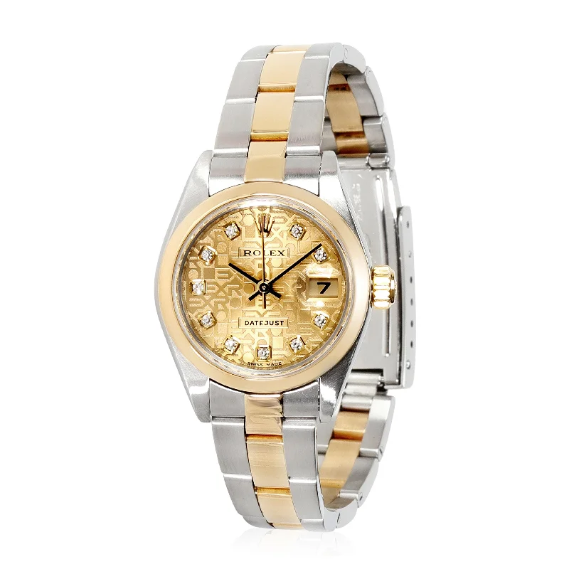 Rolex Datejust 79163 Womens Watch in 18kt Stainless Steel/Yellow Gold