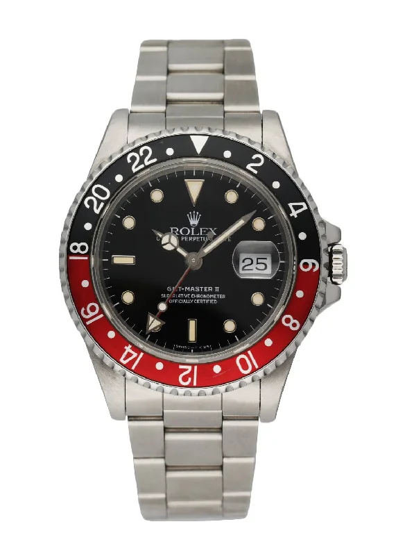 Rolex GMT Master II 16710 Coke Bezel Men's Watch