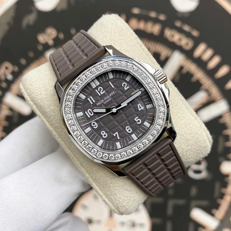 Patek Philippe Aquanaut Luce Quartz 35mm 5067A Brown Dial Pre-Owned