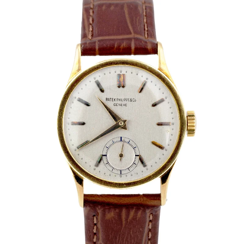 VINTAGE Patek Philippe Calatrava 18K Yellow Gold 32mm Mechanical Watch 2545J