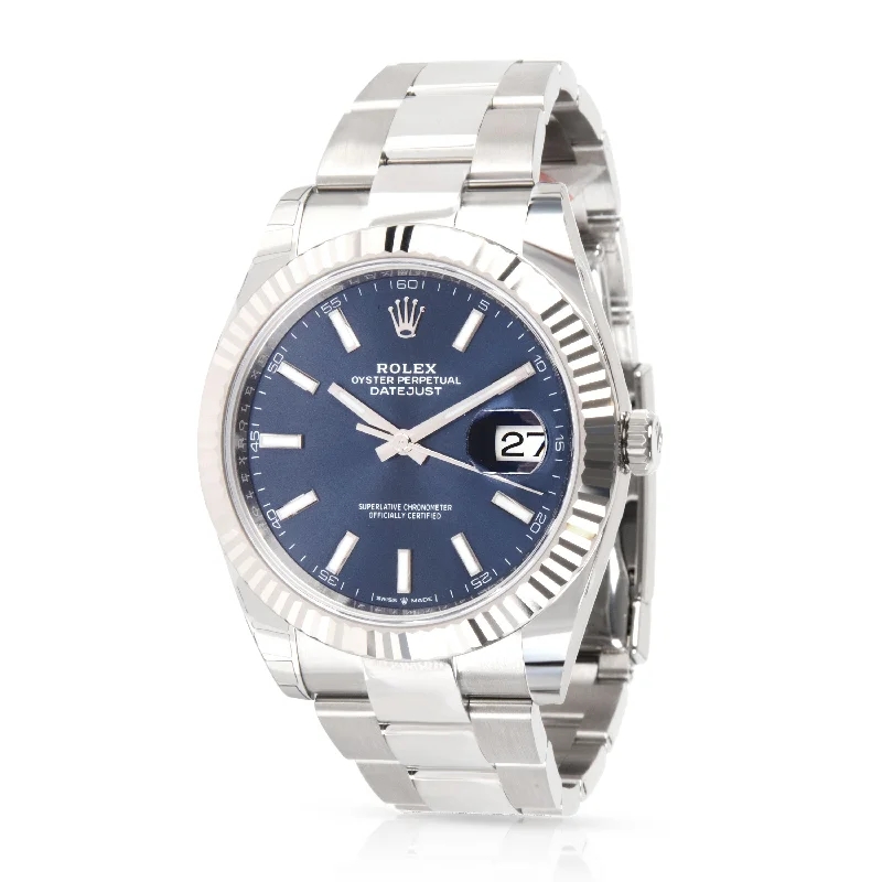 Rolex Datejust 126334 Mens Watch in 18kt Stainless Steel/White Gold