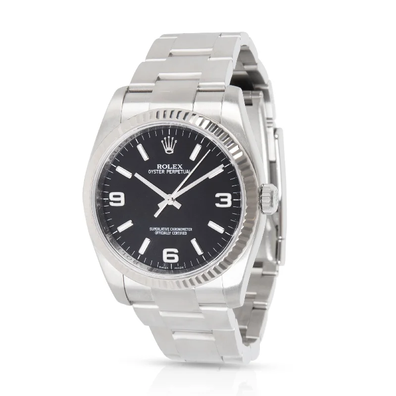 Rolex Oyster Perpetual 116034 Mens Watch in  Stainless Steel