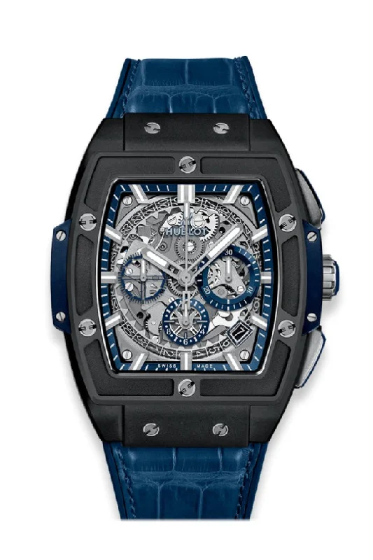 Hublot Spirit of Big Bang Black Ceramic Blue Men’s Watch 641.CI.7170.LR