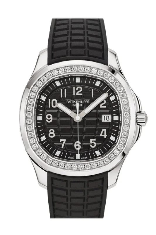 Patek Philippe Aquanaut Luce Mens Black Dial Watch 5267/200A-001