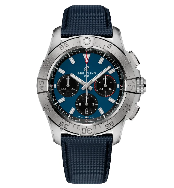 Breitling Avenger B01 Chronograph 42 Watch with Midnight Blue Dial