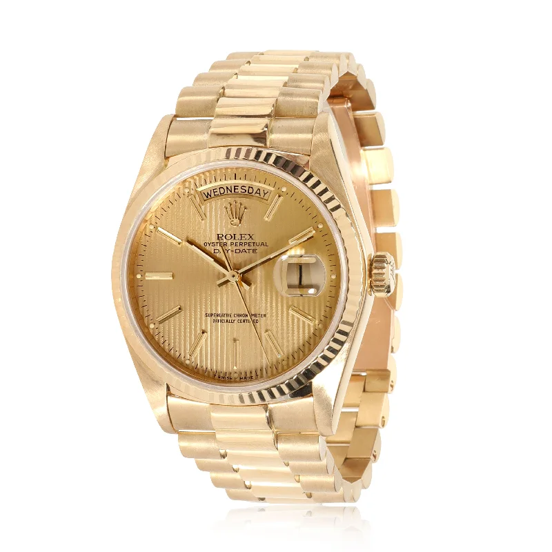 Rolex Day-Date 18038 Mens Watch in 18kt Yellow Gold