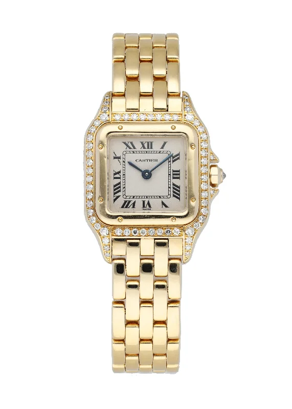 Cartier Panthere 1280 2 Yellow Gold Ladies Watch