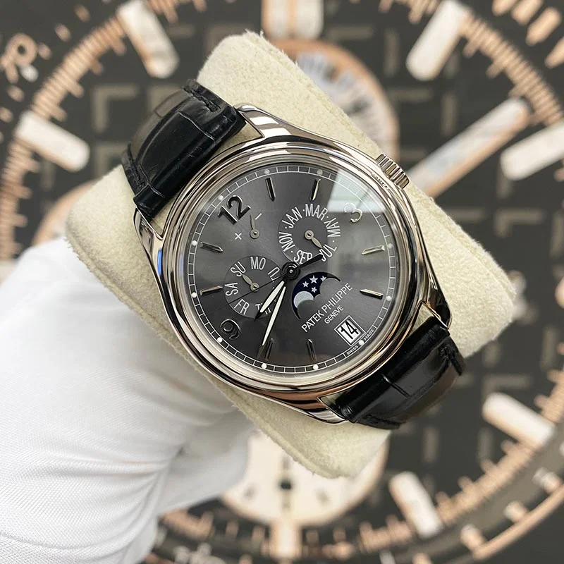 Patek Philippe Annual Calendar Complication 39mm 5146G Grey Dial Pre-Owned