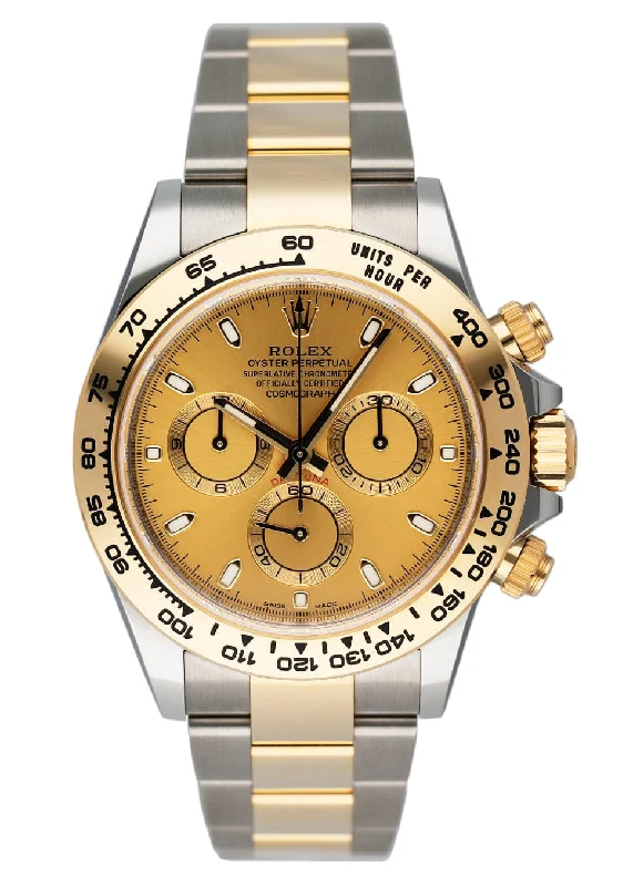 Rolex Daytona 116503 Champagne Dial Mens Watch Box Papers