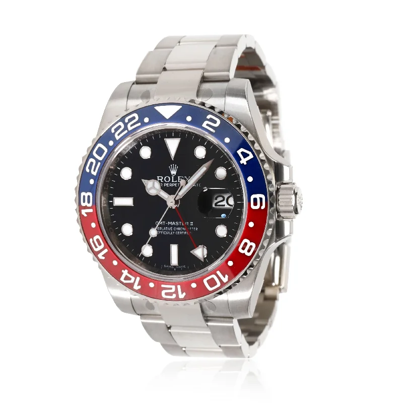 Rolex GMT Master II 116719BLRO Mens Watch in 18kt White Gold