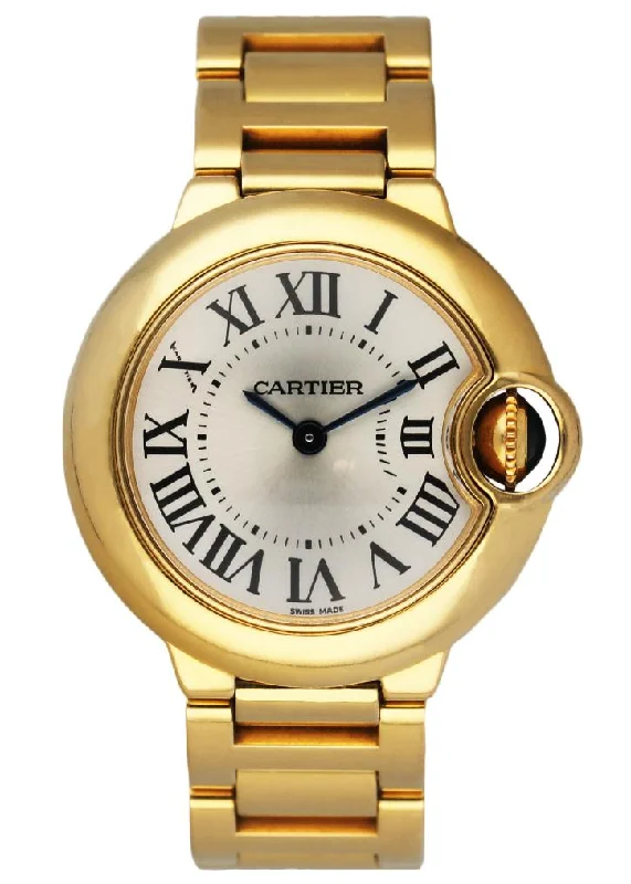 Cartier Ballon Bleu W69001Z2 18K Yellow Gold Ladies Watch