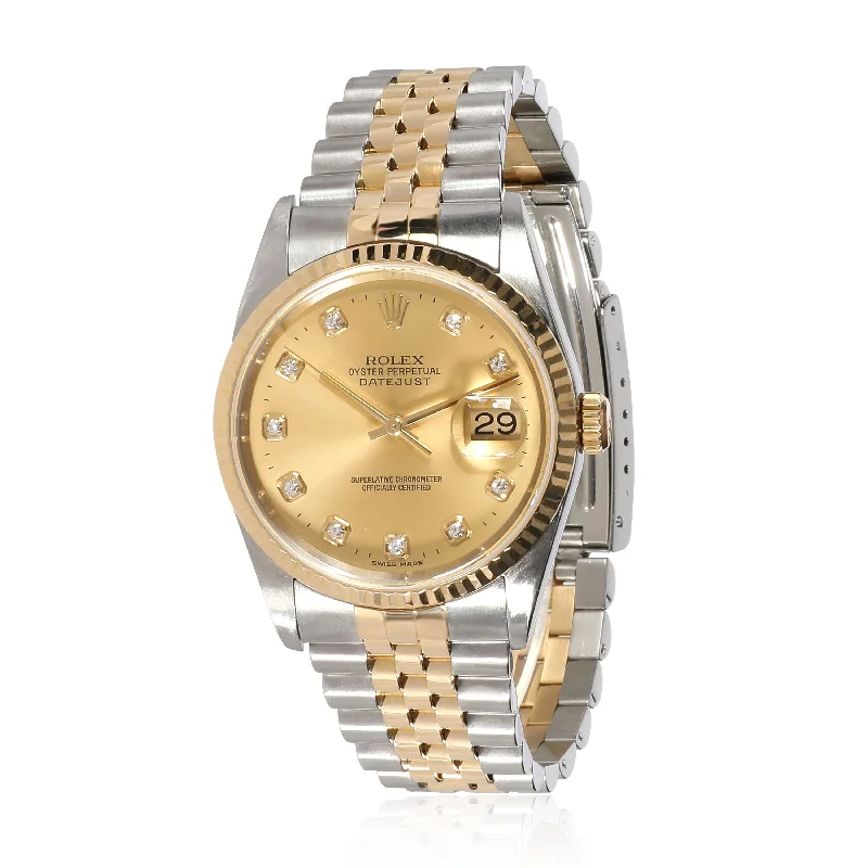 Rolex Datejust 16233 Mens Watch in 18kt Stainless Steel/Yellow Gold