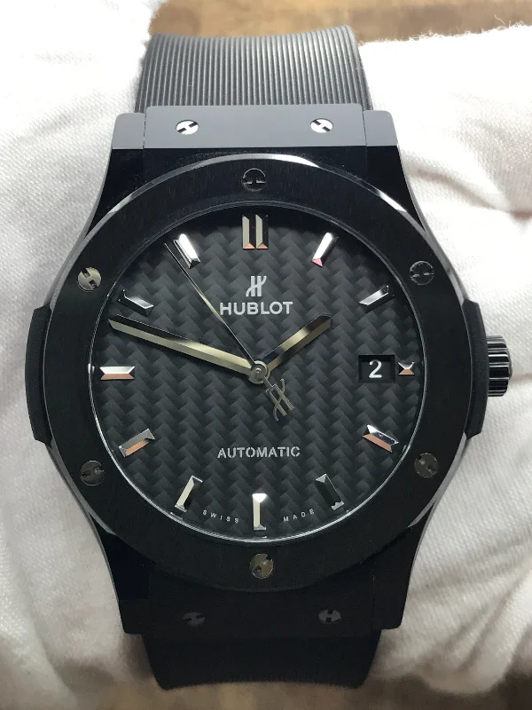 Hublot Classic Fusion Black Magic 511.CM.1771.RX Black Dial Automatic  Men's Watch