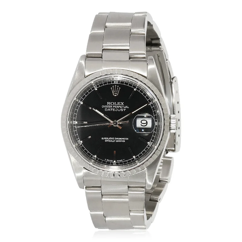 Rolex Datejust 16220 Mens Watch in  Stainless Steel