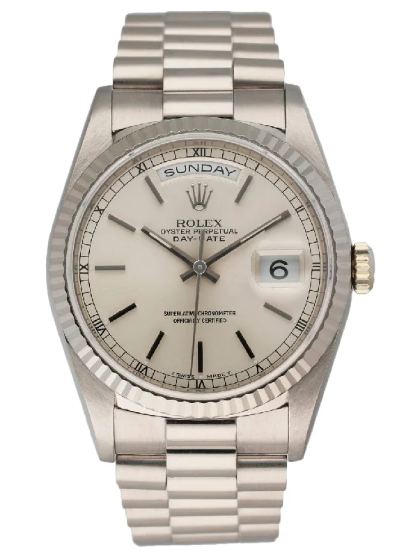 Rolex Day-Date 18239 White Gold Men's Watch